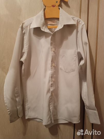 Рубашка белая с длинным рукавом (mixers)