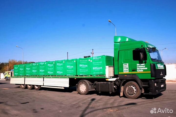 Газоблок вкблок D500 с доставкой