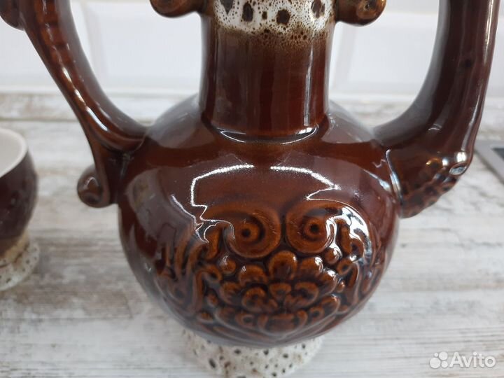 Графин керамический со стаканами