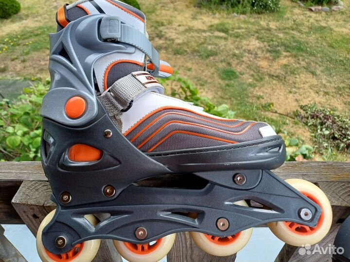 Роликовые коньки раздвижные 40-43 размер