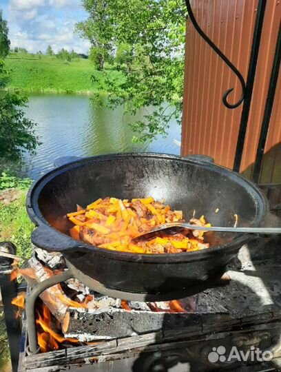 Чугунные Казаны от 3,5 до 22 л - Печи - В наличии