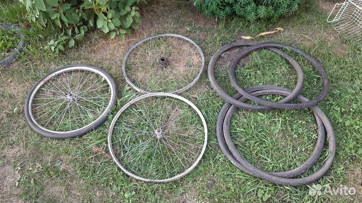 Колёса и покрышки для взрослого велосипеда СССР