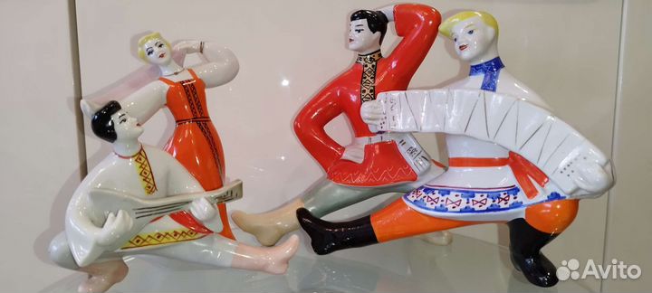 Фарфоровые статуэтки СССР