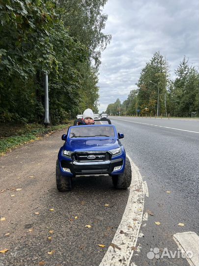 Детский электромобиль ford ranger Полный привод