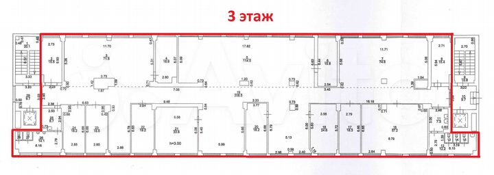 Офис, 18.5 м²