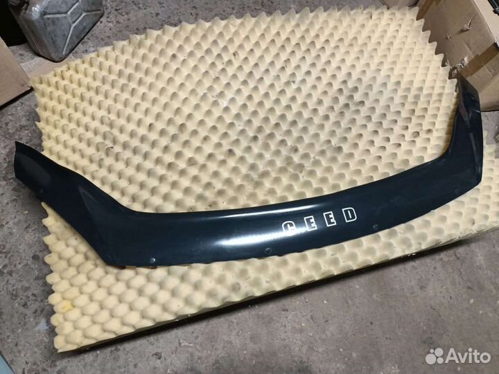 Дефлектор капота kia ceed