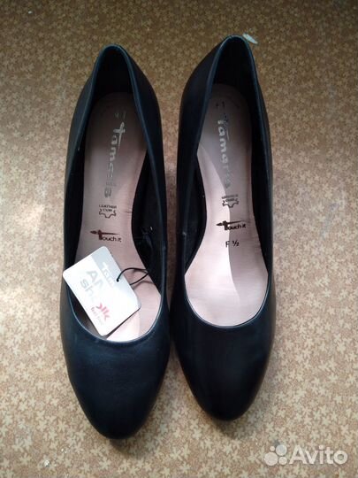 Туфли кожаные