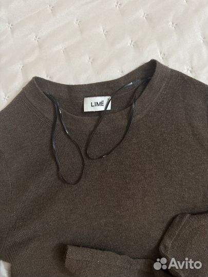 Лонгслив lime