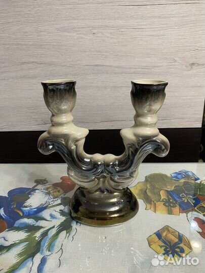 Подсвечник керамический