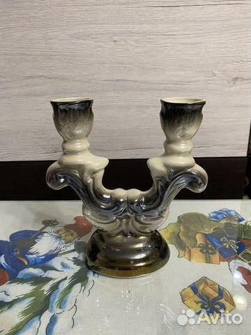 Подсвечник керамический