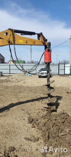 Услуги миниэкскаватора
