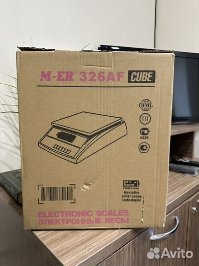 Весы торговые настольные M-ER 326 AF