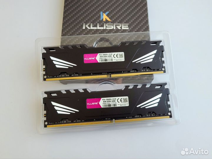 Kllisre DDR4 KiT 2x8Гб 3200Мгц