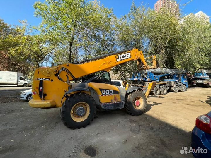 Телескопический погрузчик JCB 540-170, 2016