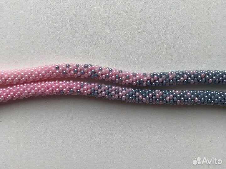 Лариат из бисера