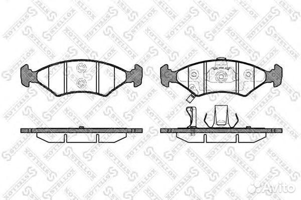 Передние тормозные колодки