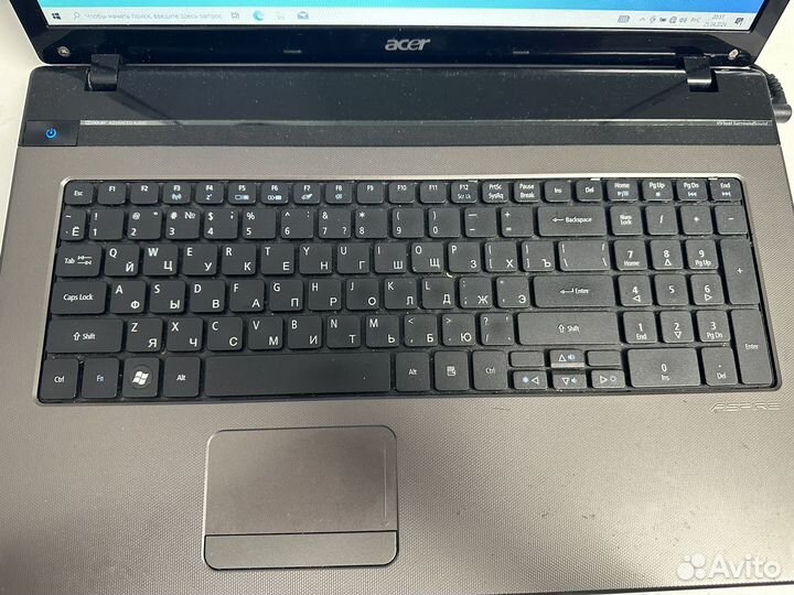 Ноутбук Acer Aspire 7750g model p7ye0