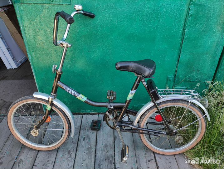 Велосипед складной аист (СССР, 1991) + паспорт