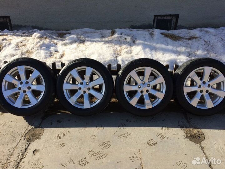 Комплект колёс лето ориг Mitsubishi Outlander R18