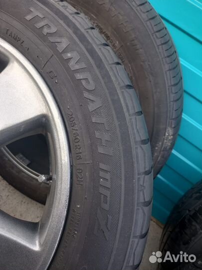 Комплект летней резины r16