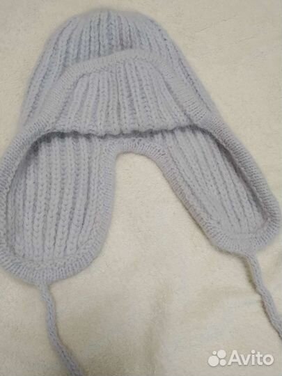 Шапка ушанка женская