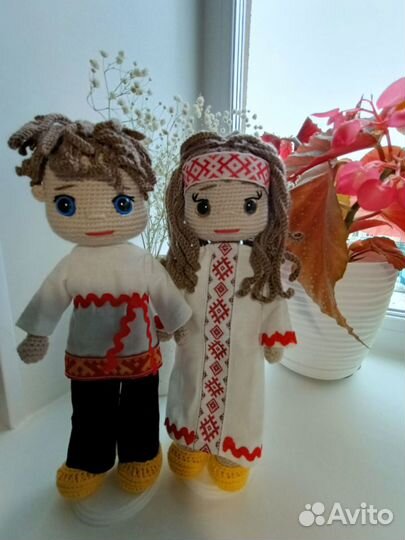 Кукла в национальном чувашском костюме