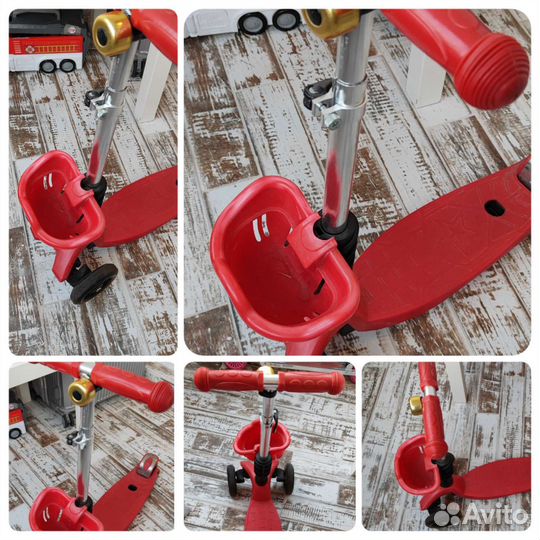 Самокат детский трехколесный