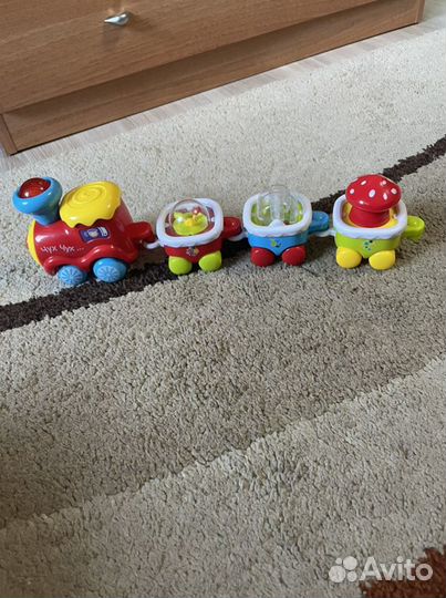 Паровозик на батарейках