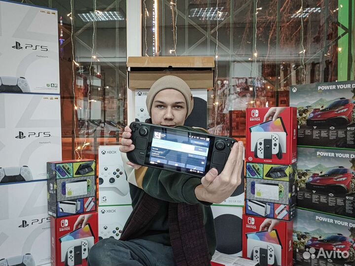 Steam Deck 64гб / 256гб Магазин Рассрочка Гарантия