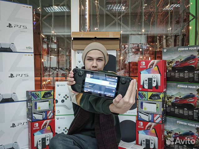 Steam Deck 64гб / 256гб Магазин Рассрочка Гарантия