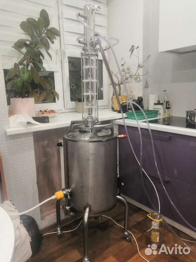 Дистиллятор, реф колонна, пвк, автоклав, пивоварня