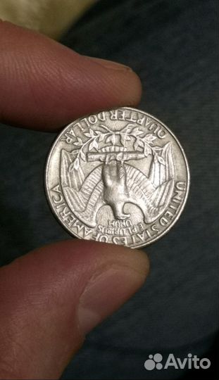 Quarter Dollar liberty 1983 (Перевертыш)