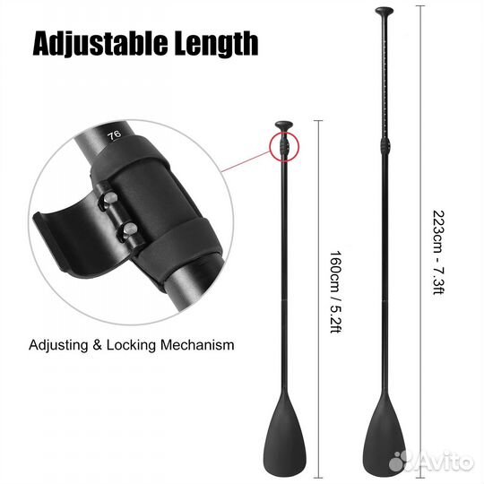 Весло для Sup Board новое, разные