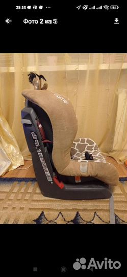 Детское автокресло Romer king plus жираф