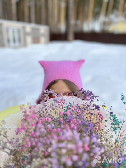 Чепчик с ушками