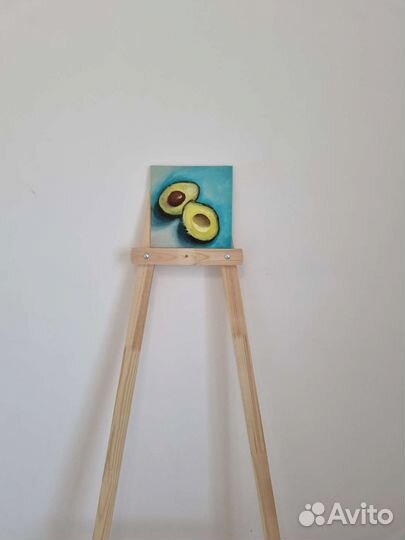 Авокадо. Картина маслом