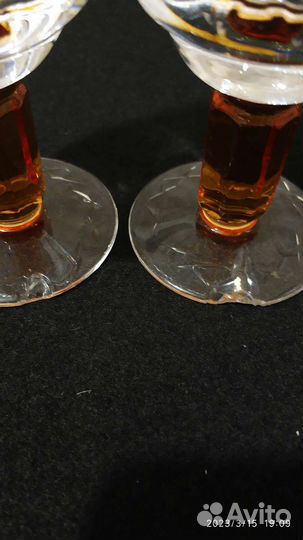 Бокалы фужеры хрустальные 