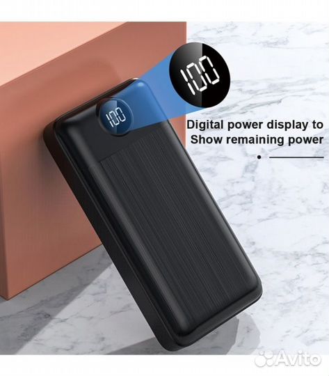 Power Bank OEM Simple Trade 20000mAh Black
