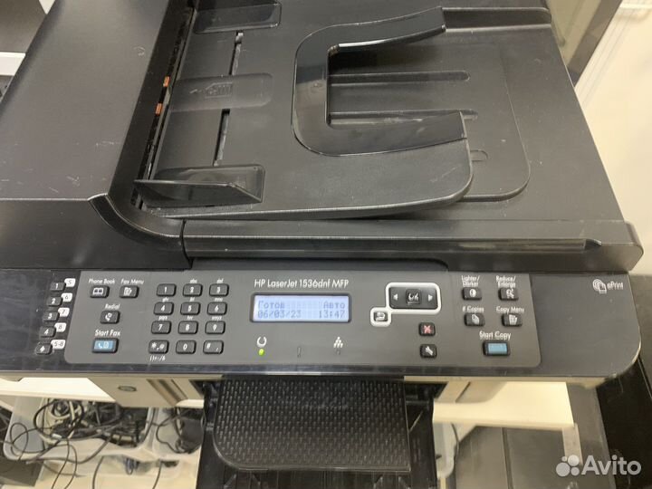 Мфу HP LaserJet Pro M1536dnf, двухсторонний