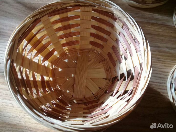 Корзиночки плетеные