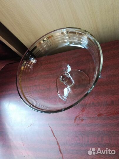 Ваза на ножке для фруктов СССР