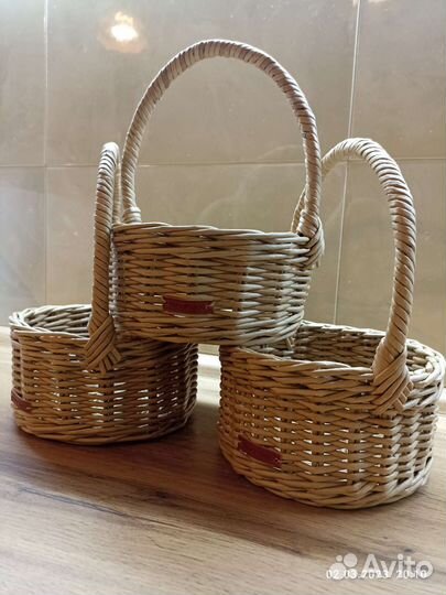 Корзина плетеная