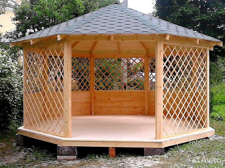 Беседка для дачи