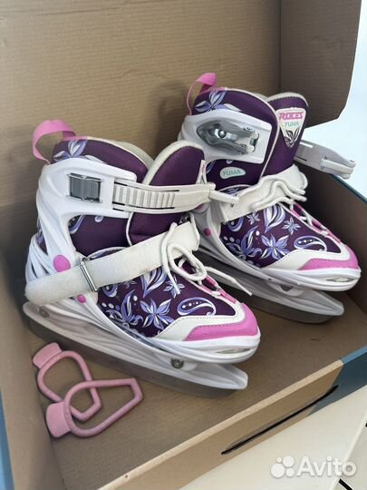 Коньки детские раздвижные 30 35