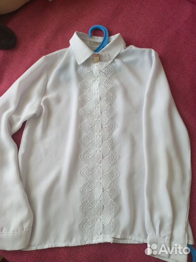 Блузки школьная 128 134