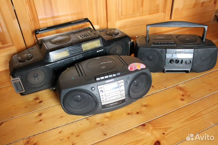 Бумбоксы Sony,Panasonic,Sharp
