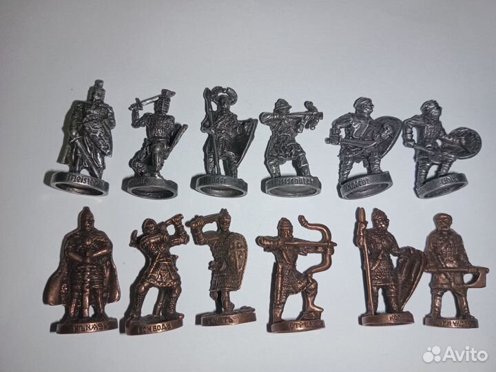 Металлические солдатики Ландрин серии