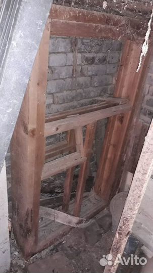 Деревянные оконные рамы бу