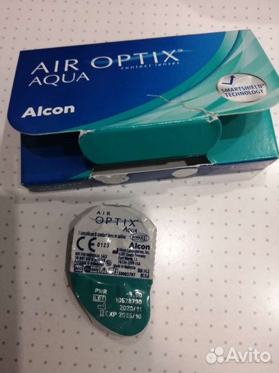 Линза air optix aqua alcon - 4,5