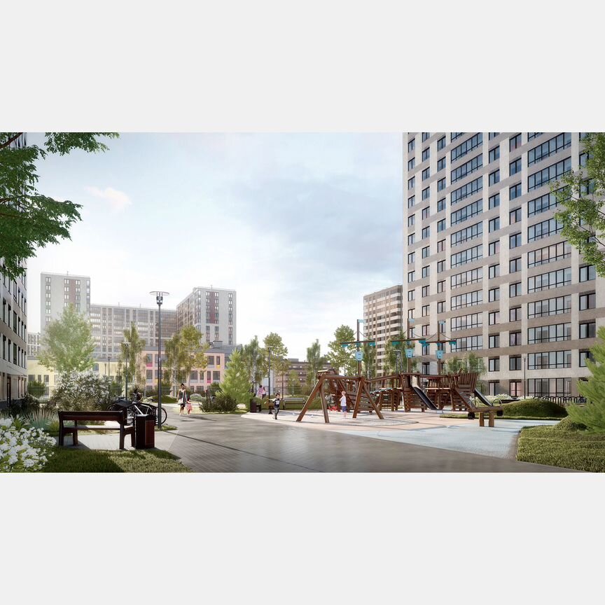 1-к. квартира, 34,8 м², 2/16 эт.